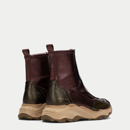 Hispanitas CHI254321 Nepal Womens Zip Boot Wine Leather