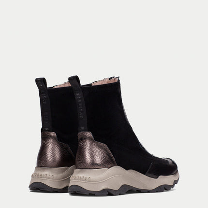 Hispanitas CHI254321 Nepal Womens Zip Boot Black Leather