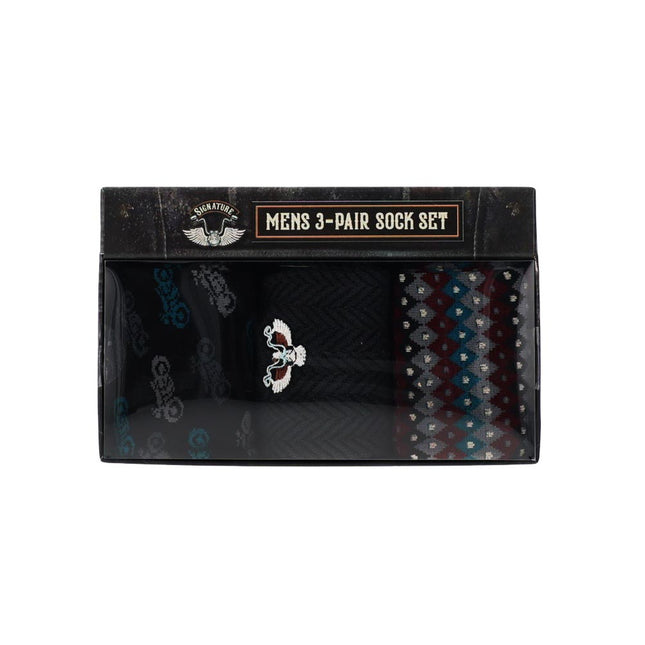 Brandwell 56P418 Gents 3 Pair Sock Set