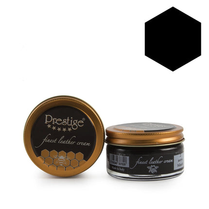 Prestige Leather Cream Black
