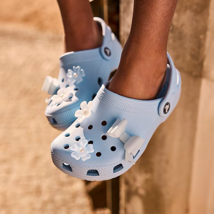 Crocs Classic Clog K CR4NS Blue Calcite 206991-4NS Girls Clog Sandals