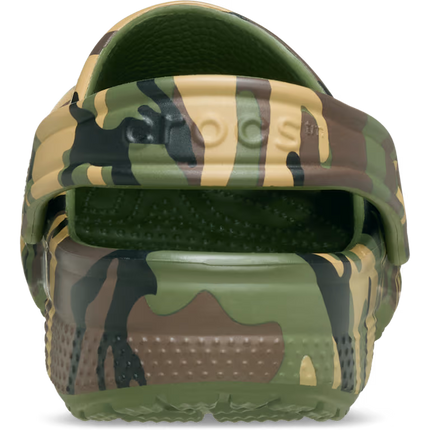 Crocs Classic Camoußage Clog K CR3TC Army Green/Multi 211879-3TC Boys Clog Sandals