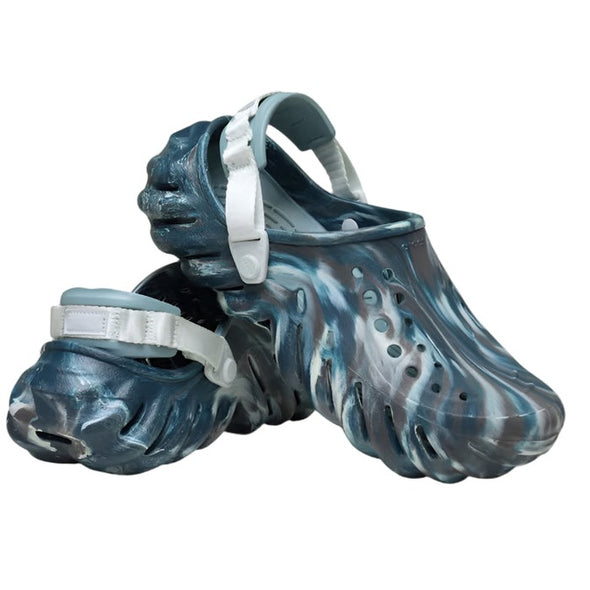Crocs Echo Marbled Clog K Navy - Kids