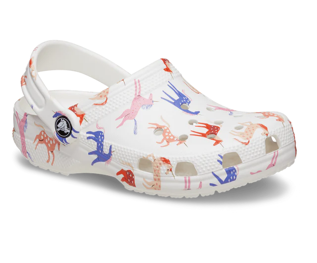 Crocs Classic Character Unicorn Print Clog T Kids