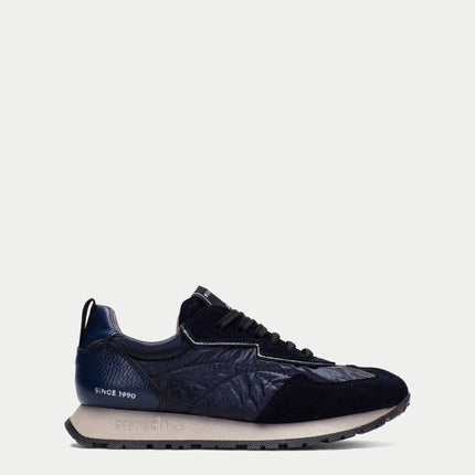 Hispanitas HI254209 Kansas Womens Lace-up Trainer Navy Leather