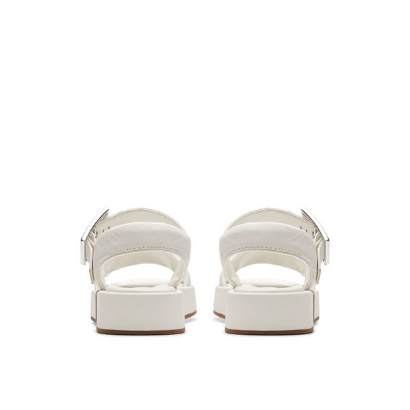 Clarks Alda Strap Off White Leather