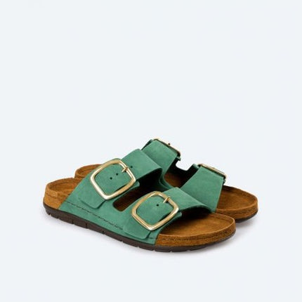 Rohde 5879-60 Green Ladies Mule Sandals