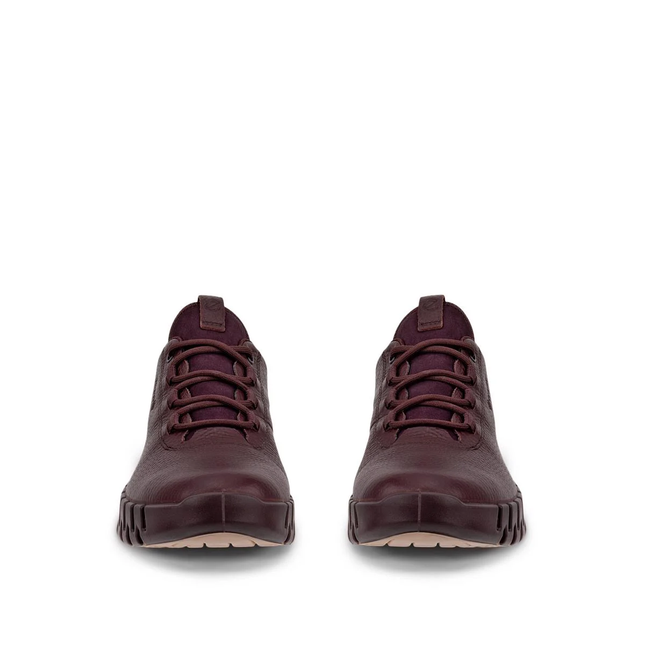 Ecco 21823301385 Gruuv Fig Burgundy Ladies Trainers