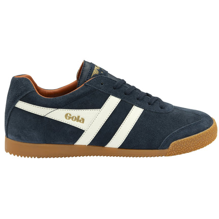 Gola Harrier Navy, Off White & Moody Orange Trainer CMA192IW1