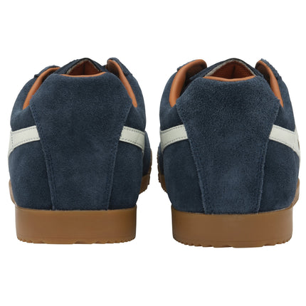Gola Harrier Navy, Off White & Moody Orange Trainer CMA192IW1