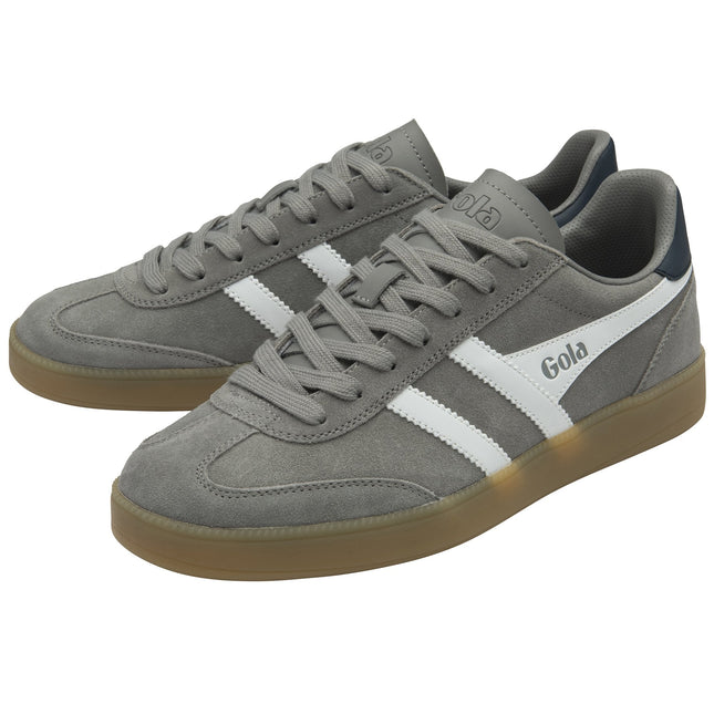 Gola Viper Cement, White & Navy Trainer CMB735CW208