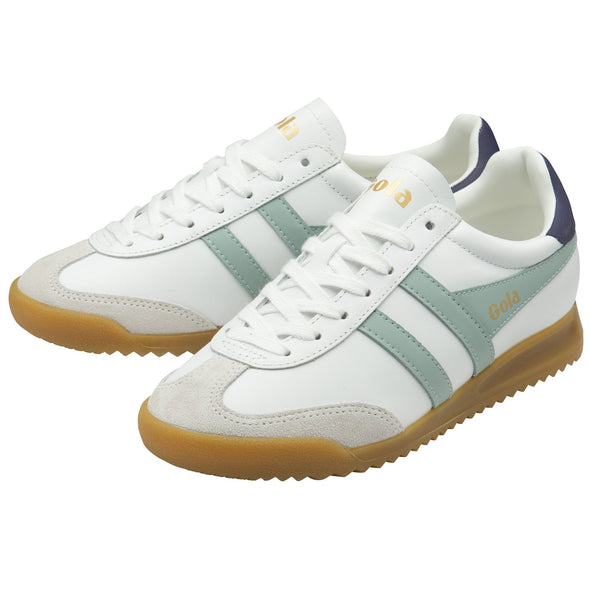 Gola Torpedo Leather White Surf/Plum