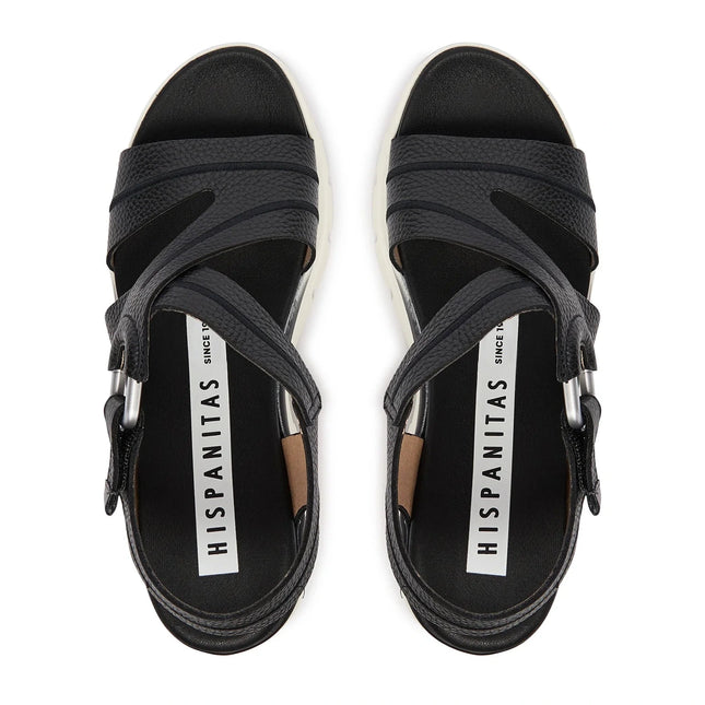 Hispanitas Bolero - V26 Black Ladies Fashion Sandals HV264570 Black