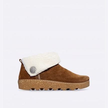 Rohde 6128-76 Tan Ladies Comfort Slippers