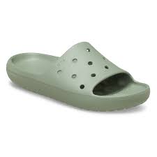 Crocs Classic Slide V2 Moss