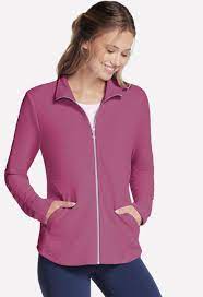 Skechers JA78 The Go Walk Shine Jacket Rose Pink