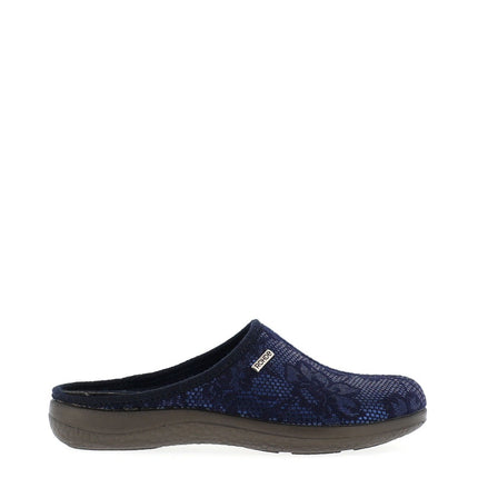 Rohde 6542-56 Navy Ladies Slippers