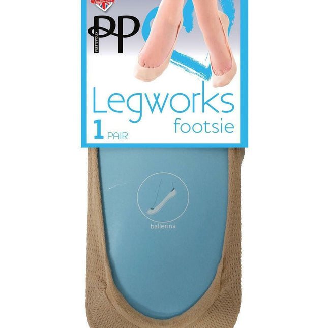 Pretty Polly AVY1 Natural Cotton Sock Footsie
