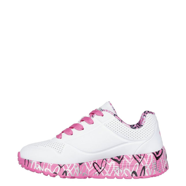 Skechers X Jgoldcrown: Uno Lite White