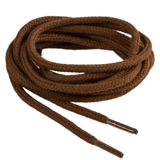 Bama 120cm Round Brown Laces
