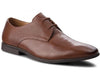 Clarks Bampton Walk British Tan Leather