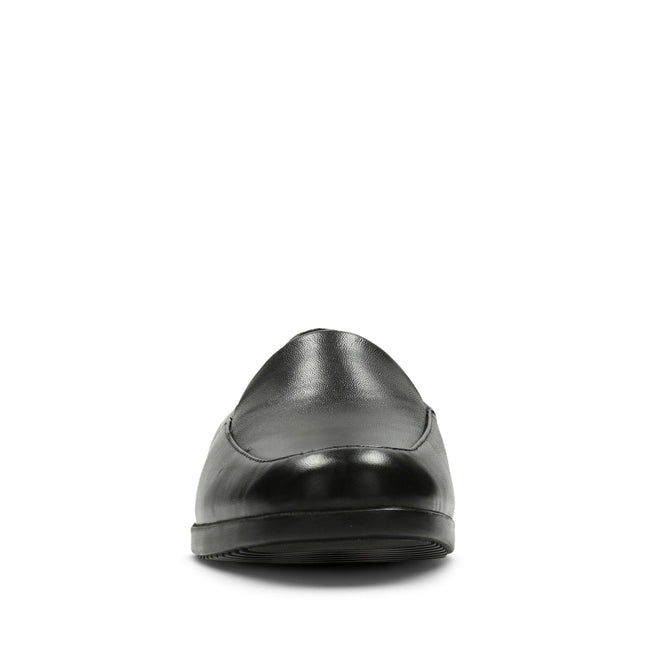 Clarks Georgia Black Leather