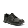 Clarks Cotrell Edge Black Oily Leather - Wide Fit