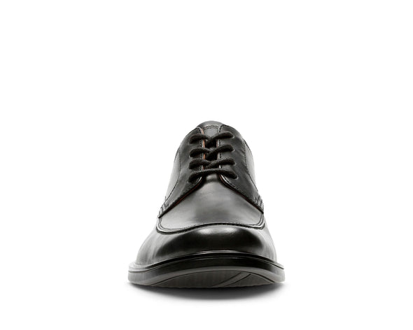 Clarks Un Aldric Park Black Leather - Standard Width