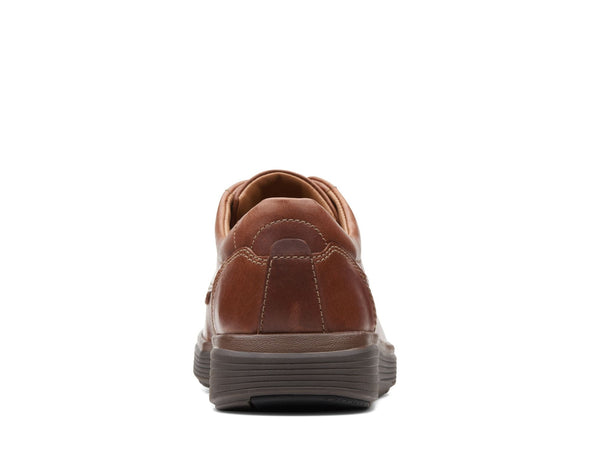 Clarks Un Abode Ease Dark Tan Leather - Wide Width