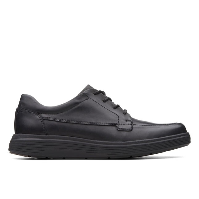Clarks Un Abode Ease Black Leather - Wide Width