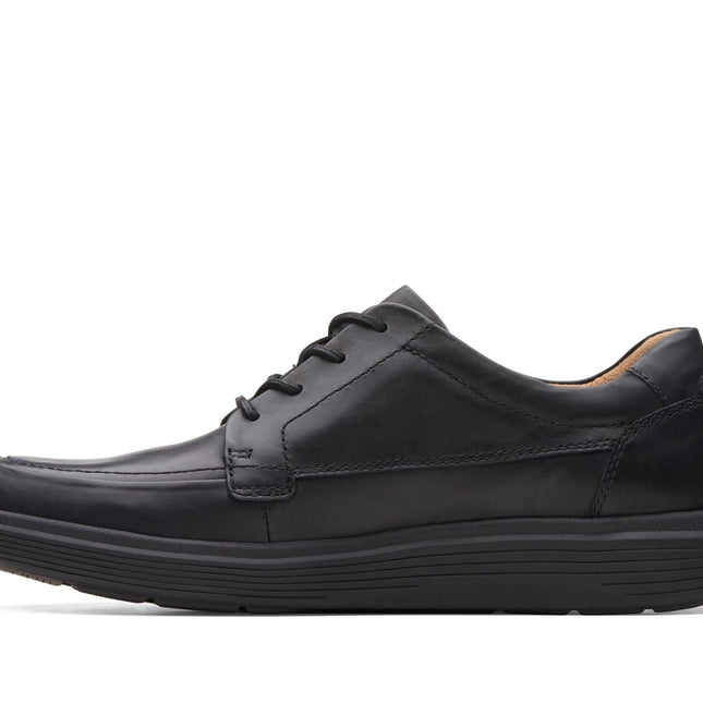Clarks Un Abode Ease Black Leather - Wide Width