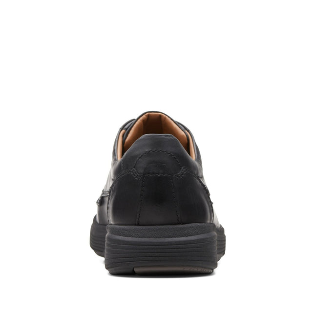 Clarks Un Abode Ease Black Leather - Wide Width