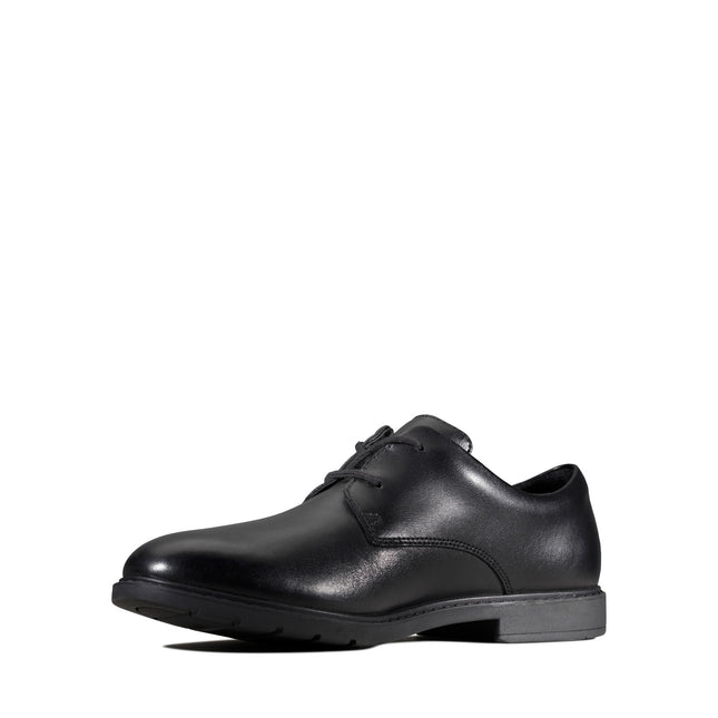 Clarks Scala Loop Black Leather - Standard Width