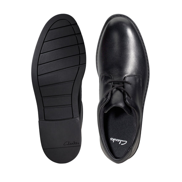 Clarks Scala Loop Black Leather - Standard Width