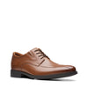 Clarks Whiddon Pace Dark Tan Leather