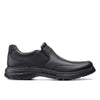 Clarks Un Brawley Step Black Leather