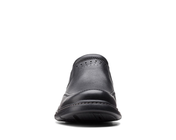 Clarks Un Brawley Step Black Leather Standard Width