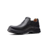 Clarks Un Brawley Step Black Leather Standard Width