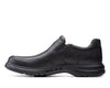 Clarks Un Brawley Step Black Leather Standard Width