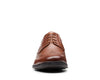 Clarks Howard Wing Dark Tan Leather