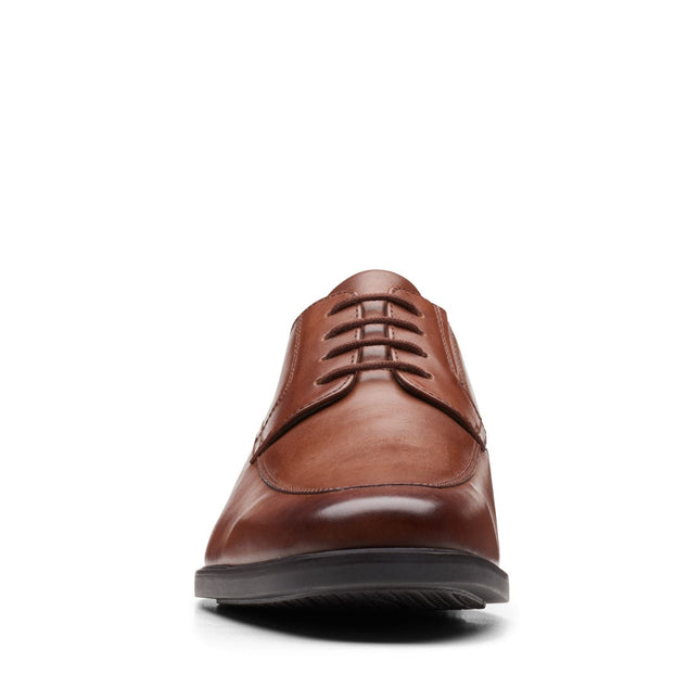 Clarks Howard Apron British Tan Leather
