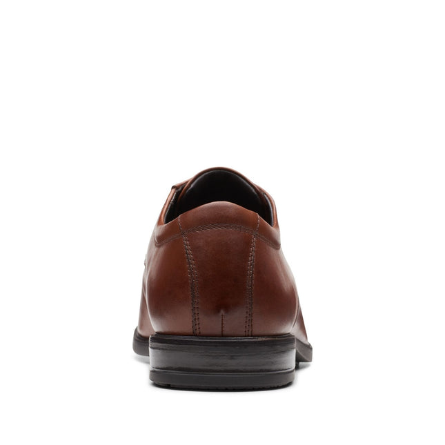 Clarks Howard Apron British Tan Leather