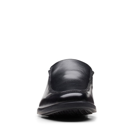 Clarks Howard Edge Black Leather