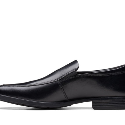 Clarks Howard Edge Black Leather