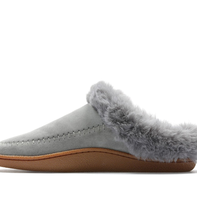 Clarks Pilton Home Grey Suede