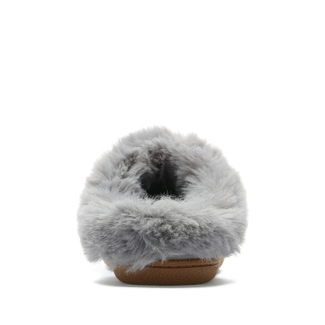 Clarks Pilton Home Grey Suede