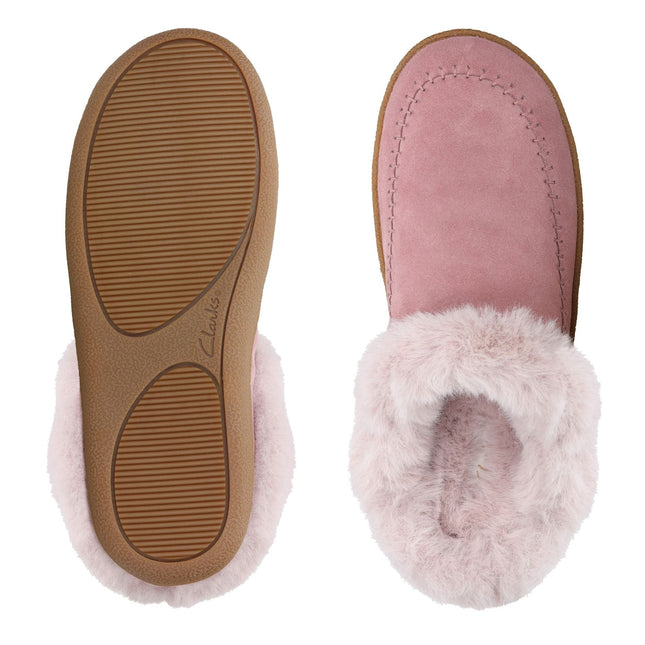 Clarks Pilton Home Rose Suede