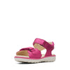 Clarks Roam Wing  Kid  Pink Leather