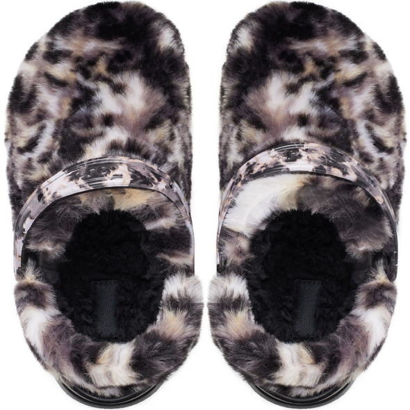 Crocs Classic Fur Sure W Black/Multi