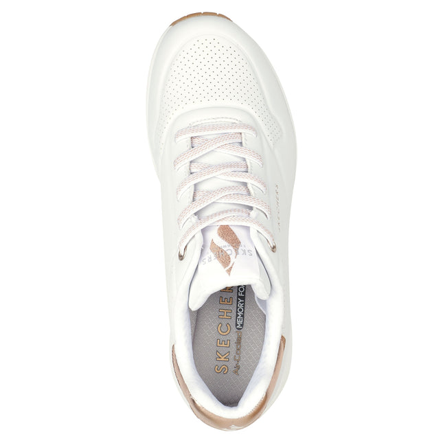 Skechers Uno - Shimmer Away White